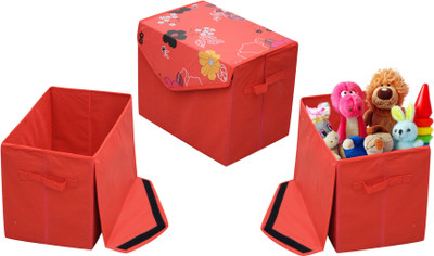 

Achintya TBX-RedMulFlr Storage Box(Multicolor)
