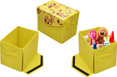

Achintya TBX-YellowCart Storage Box(Multicolor)