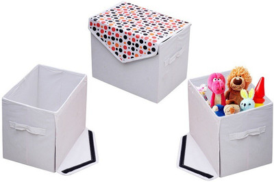 

The Intellect Bazaar F Storage Box(White)