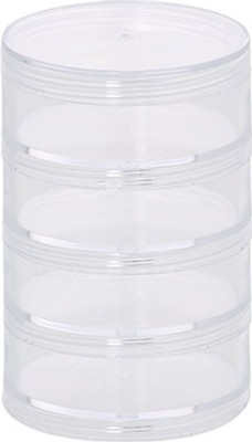 

Howards Belle 4 Tier SwiveI Store Storage Box(Clear)