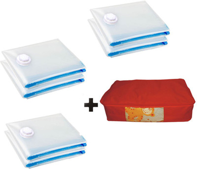 

Meded e Bags, Pack of 6 [2M,2L,2XL] with Large Tote High Volume Storage Vaccum Bags(Pack of 7)