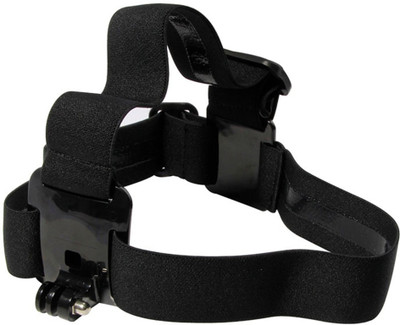 

Axcess Adjustable Head Strap Camera Mount with Anti-slide Glue for GoPro Hero, Hero 2, Hero 3, Hero3+, Hero 4 Strap(Black)