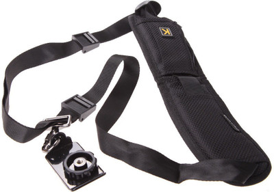 

Ozure Shoulder Neck Sling Belt Strap for all major brand DSLR Strap(Black)