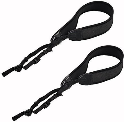 

Neewer Adjustable Padded Neoprene Camera Neck Strap 2 Packs Strap(Black)