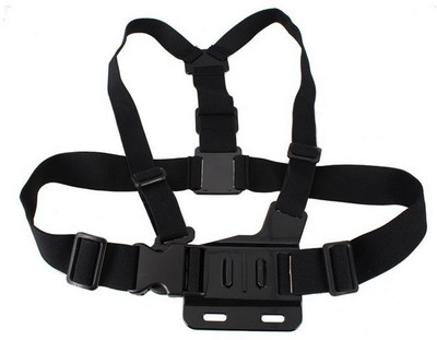 

Power Smart Chest Belt Action Camera Mount For GoPro Hero1 2 3 Series Strap(Black)