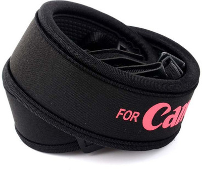 

OZure Camera Neck/shoulder Load bearing Neoprene elastic straps Strap(Black, Red)