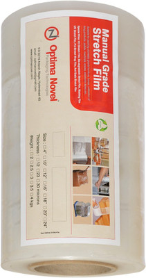 

Optimanovel 25 cm 1312 ft Stretch wrap Film Hand Grade(0.9 mil)