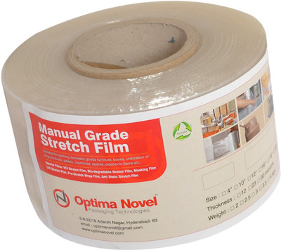 

optimanovel 10 cm 1800 ft stretch wrap film -Hand(23 mil)