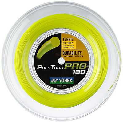 

Yonex Poly Tour Pro 16 1.3 Tennis String - 200 m(Yellow)