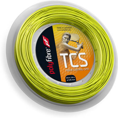 Polyfibre TCS 1.30mm 200m 1.3 Tennis String 200 m Yellow