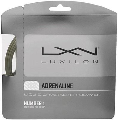 

Luxilon Adrenaline 1.3 Tennis String - 12.2 M(Grey)