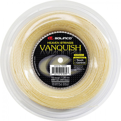 

Solinco Vanquish 1.3 Tennis String - 200 m(Multicolor)
