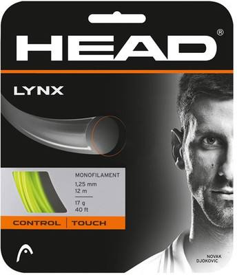 

Head Lynx 1.25 Tennis String - 12 m(Yellow)
