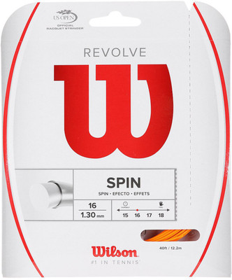 

Wilson Revolve 16 1.3 Tennis String - 12 m(Orange)