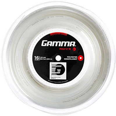

Gama Poly-Z 1.3 Tennis String - 200 m(White)