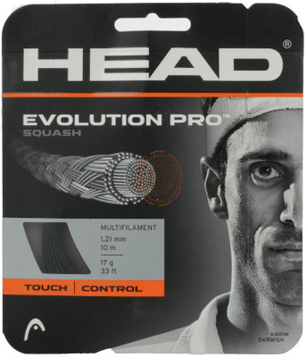 

Head Evolution Pro 121 1.25 Squash String - 10 m(Black)