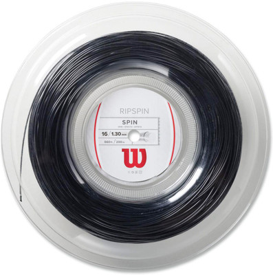 

Wilson RipSpin 1.3 Tennis String - 200 m(Black)