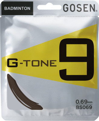 

Gosen G-Tone 9 - 0.69mm - 10m 0.69 Badminton String - 10(Brown)