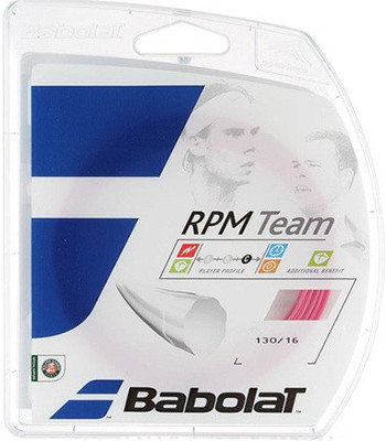 

Babolat Rpm Team 1.30 Tennis String - 12 m(Pink)
