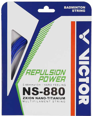 

Victor NS-880 Zti-F 0.68 Badminton String - 10 m(Blue)