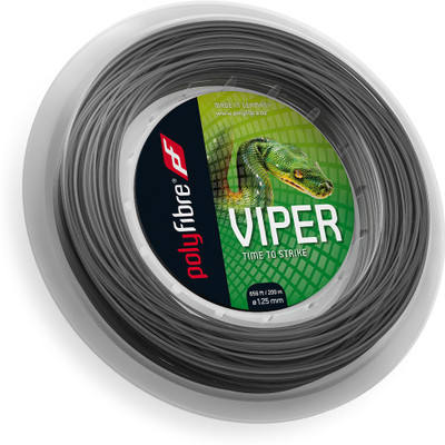 

Polyfibre Viper 1.30mm - 200m 1.30 Tennis String - 200 m(Grey)