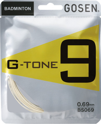 

Gosen G-Tone 9 - 0.69mm - 10m 0.69 Badminton String - 10(White)