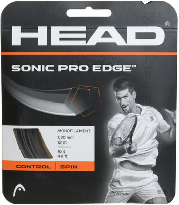 

Head Sonic Pro Edge 1.3 Tennis String - 12 m(Black)