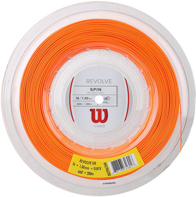 

Wilson Revolve 16 1.3 Tennis String - 200 m(Orange)