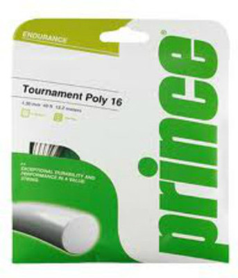 

Prince Tournament Poly 16 Set 1.3 Tennis String - 40 feet(White)