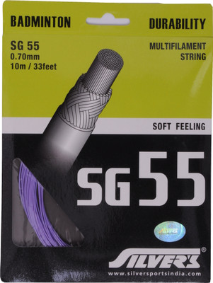 Silver's SG-55 0.70 mm Badminton String - 10 m(Assorted)