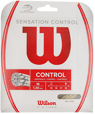 

Wilson Sensation Control 1.3 Tennis String - 12 m(Beige)