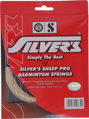 

Silver's Sheep Pro 0.80 mm Badminton String - 10 m(White)
