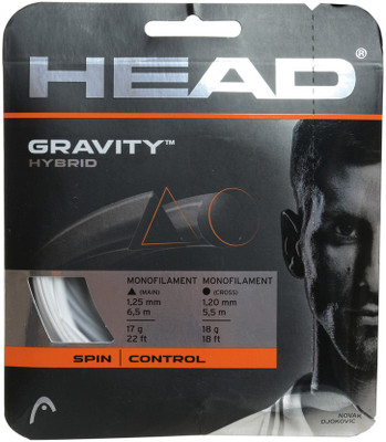 

Head Gravity 1.25 Tennis String - 12 m(Silver)