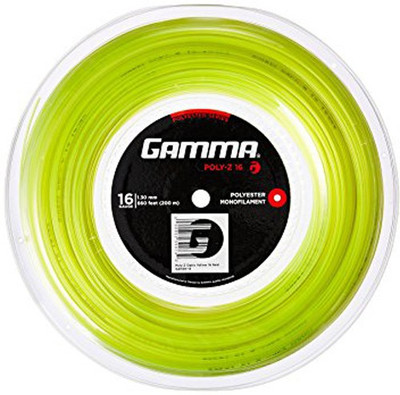 

Gamma Poly-Z 1.3 Tennis String - 200 m(Yellow)