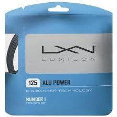 Wilson Alu Power Reel 125 1.25 Tennis String - 220 m(Blue)