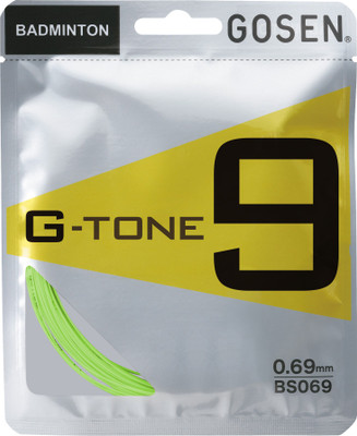 

Gosen G-Tone 9 - 0.69mm - 10m 0.69 Badminton String - 10(Green)