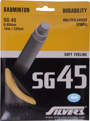 

Silver's SG-45 0.80 mm Badminton String - 10 m(Multicolor)