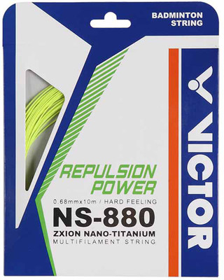 

Victor NS-880 Zti-G 0.68 Badminton String - 10 m(Green)