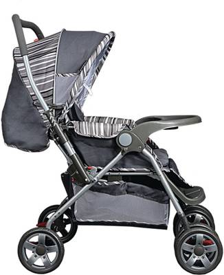 Luvlap Comfy Baby Stroller (Blue) 