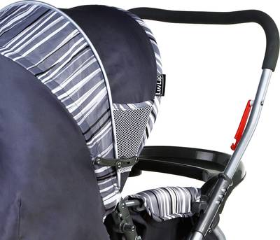 Luvlap Comfy Baby Stroller (Blue) 