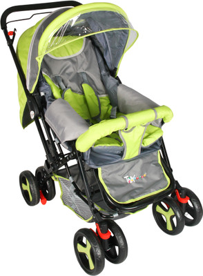 

Toy House Baby Stroller Stylish Pram Pram(3, Green)
