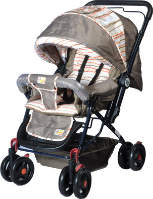 

MeeMee Fully Canopied Pram Pram(3, Brown)