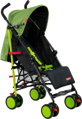 

Fisher-Price Lil' Traveler Pram Cum Stroller(Multi, Green)