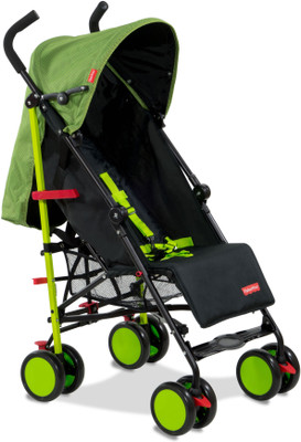 

Fisher-Price Lil' Traveler Stroller Cum Pram Stroller(Multi, Green)