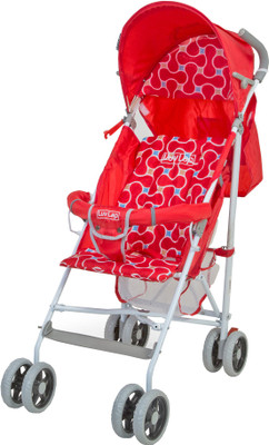 

LuvLap Comfy Baby Buggy Stroller(3, Red)