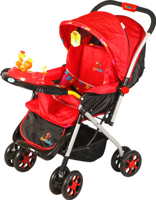 

Sunbaby Jumbo Stroller Stroller(3, Red)