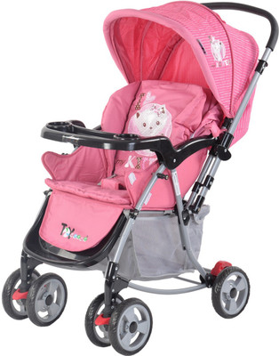 

Toy House 2 in1 Rocking Stroller M2077 Stroller(3, Pink)