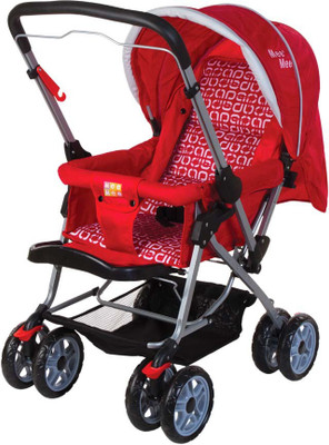 MeeMee Baby Pram Pram(Red)