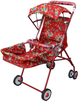 

Taaza Garam Multicolor Baby Pram Gift Stroller(Red)