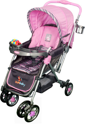 

Sunbaby Royal Stripe Stroller Stroller(3, Pink)